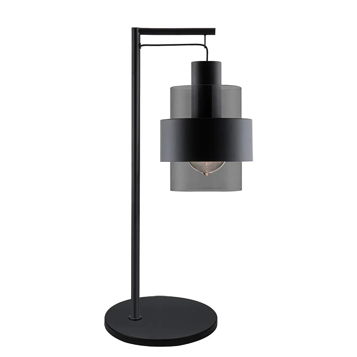 Freelight tafellamp Chiasso - 1 lichts - 22 x 60  cm - zwart