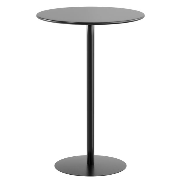 MESA LATERAL REDONDA 42 CM DART FIXY