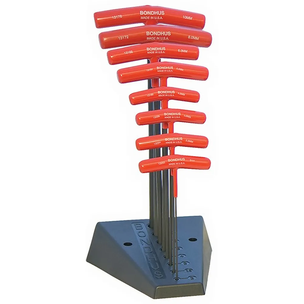 Bondhus T-key set 2-10 mm 8 pieces