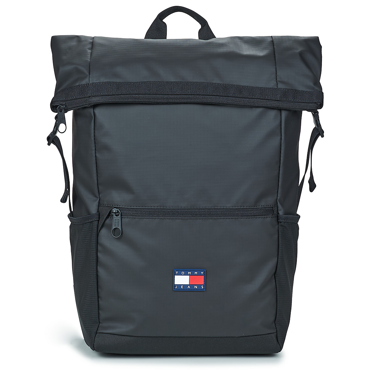 Tommy Jeans - TJM DAILY TECH ROLL TOP BACKPACK - Black
