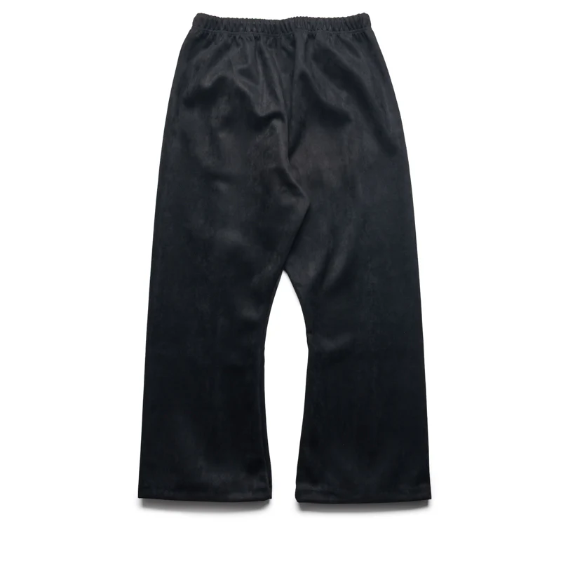 Fear Of God Essentials Suede Fleece Flare Sweatpant - Vintage Black