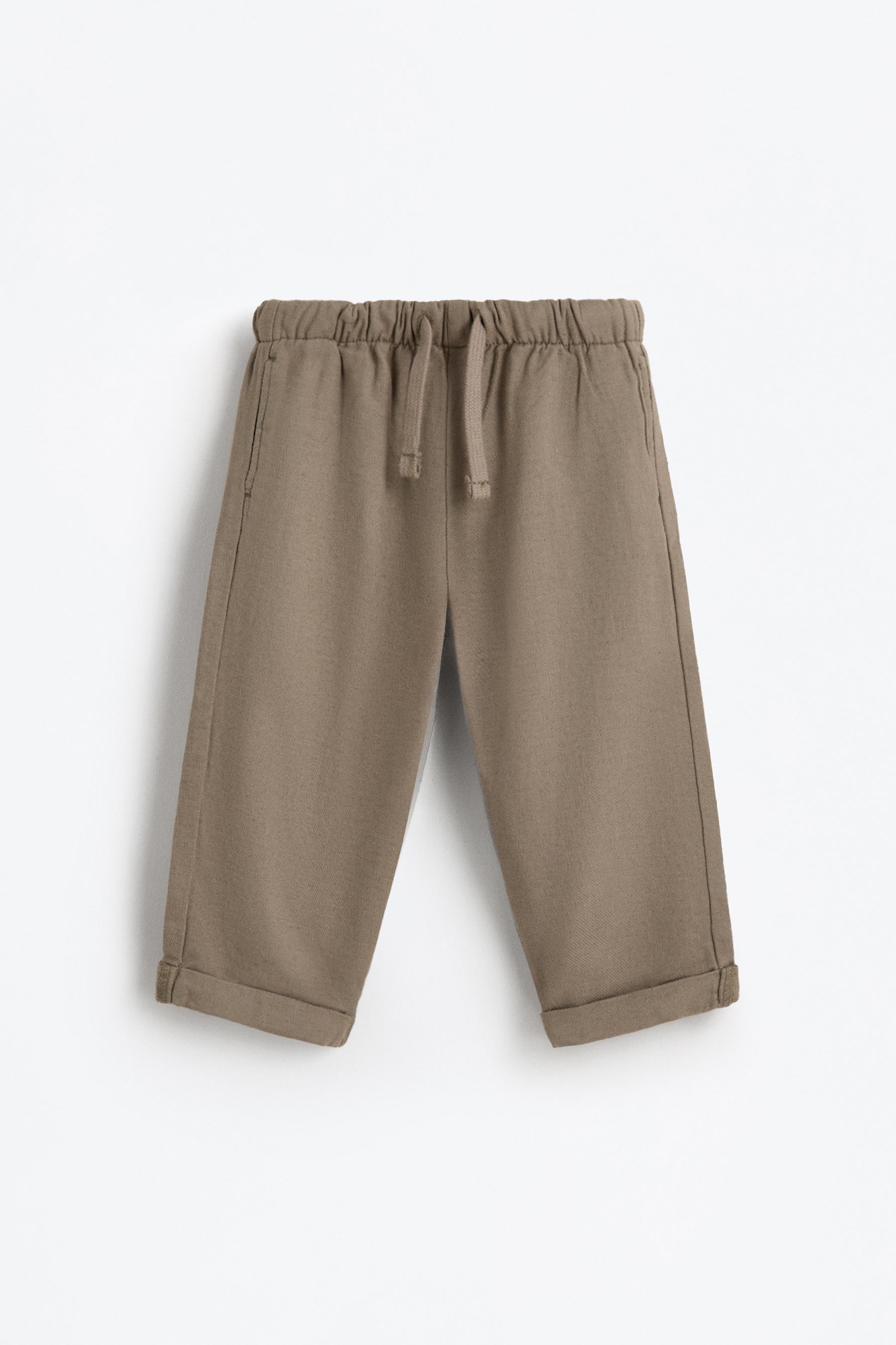 Pantalón jogger lino - algodón