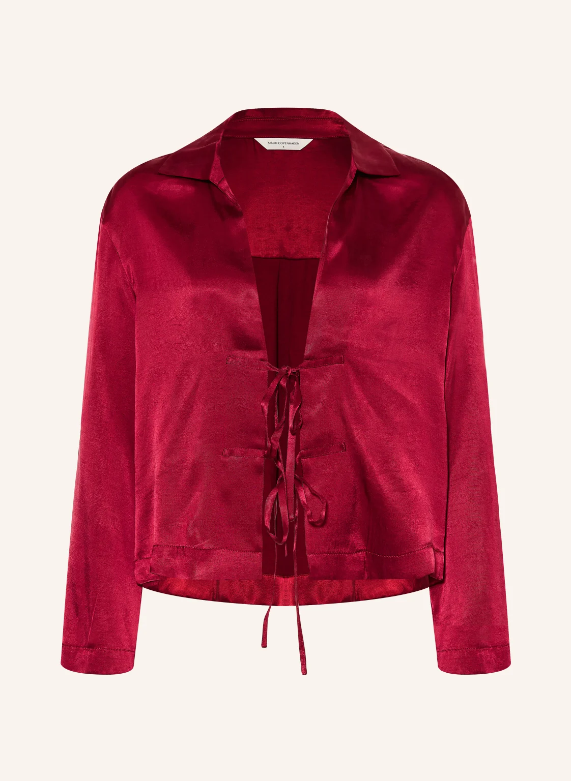 MSCH COPENHAGEN Blusenshirt MSCHSHAELAN aus Satin