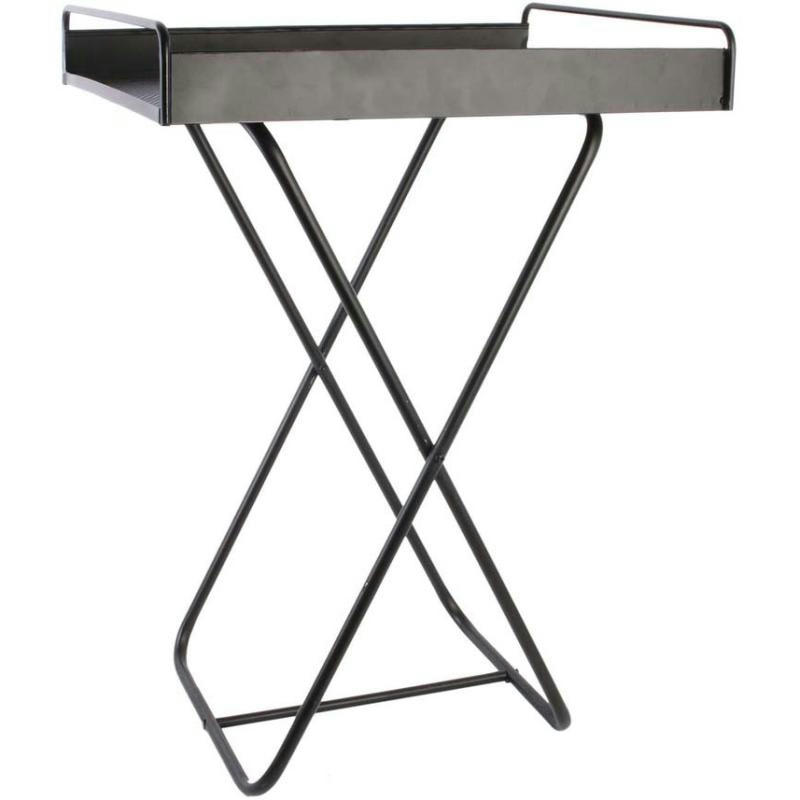 - Plateau surélevé en métal pieds amovibles