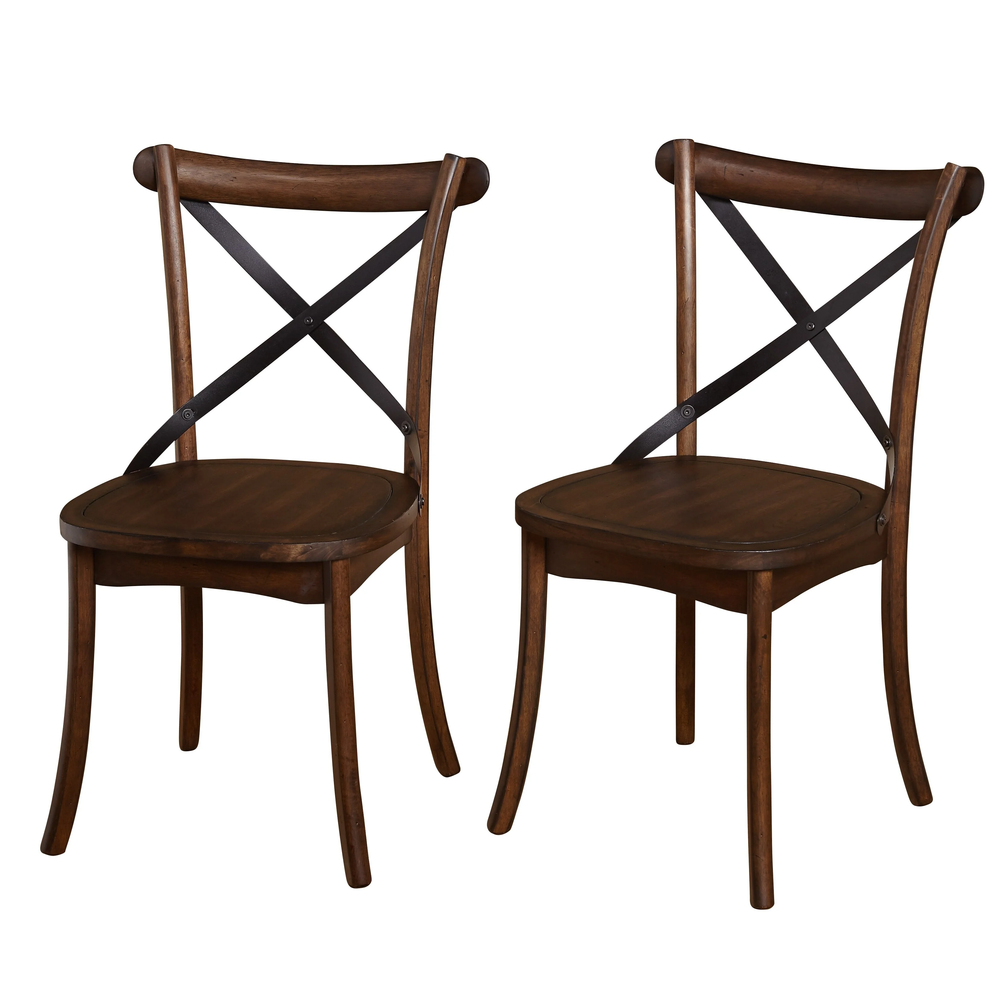 Simple Living Constance X-Back Dining Chairs (Set of 2)