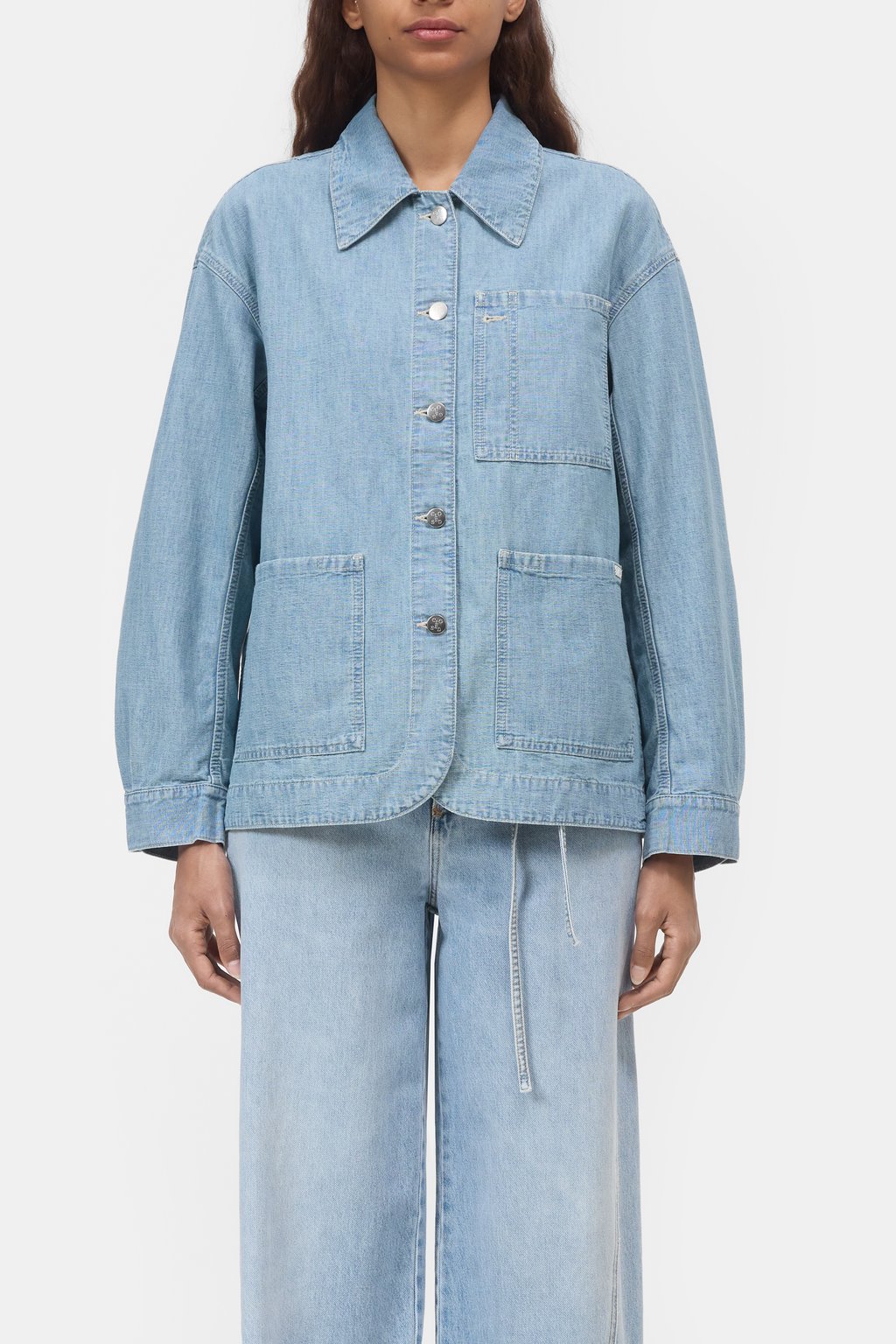 Worker-Jacke aus Denim
