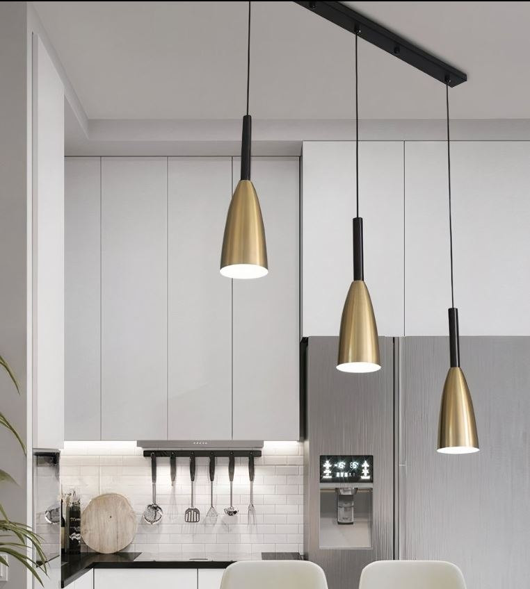 Lampa sufitowa metalowa klosz