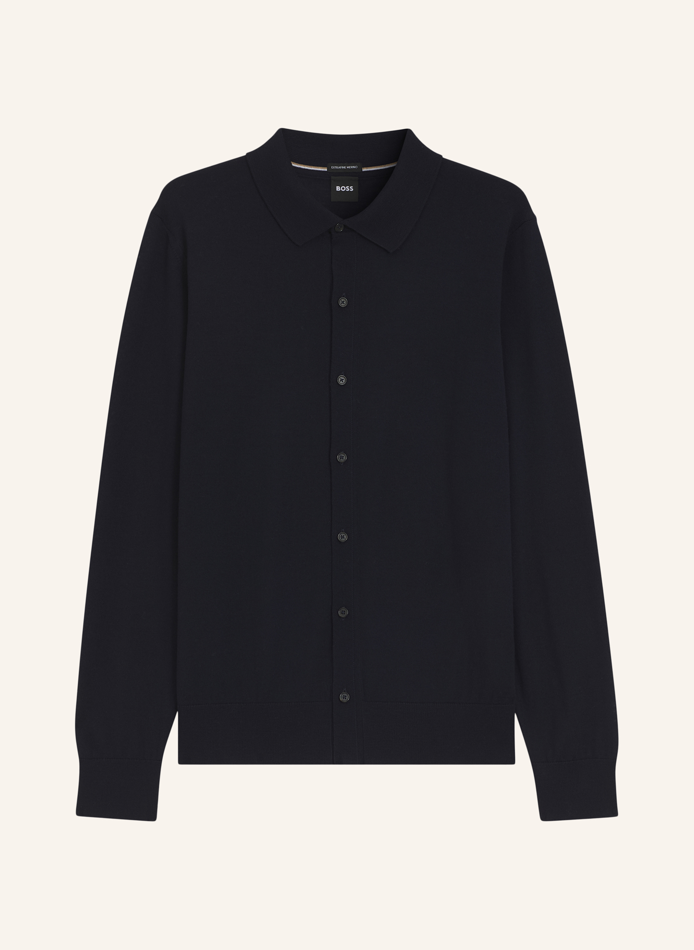 BOSS Strickjacke H-HELBERT Regular Fit