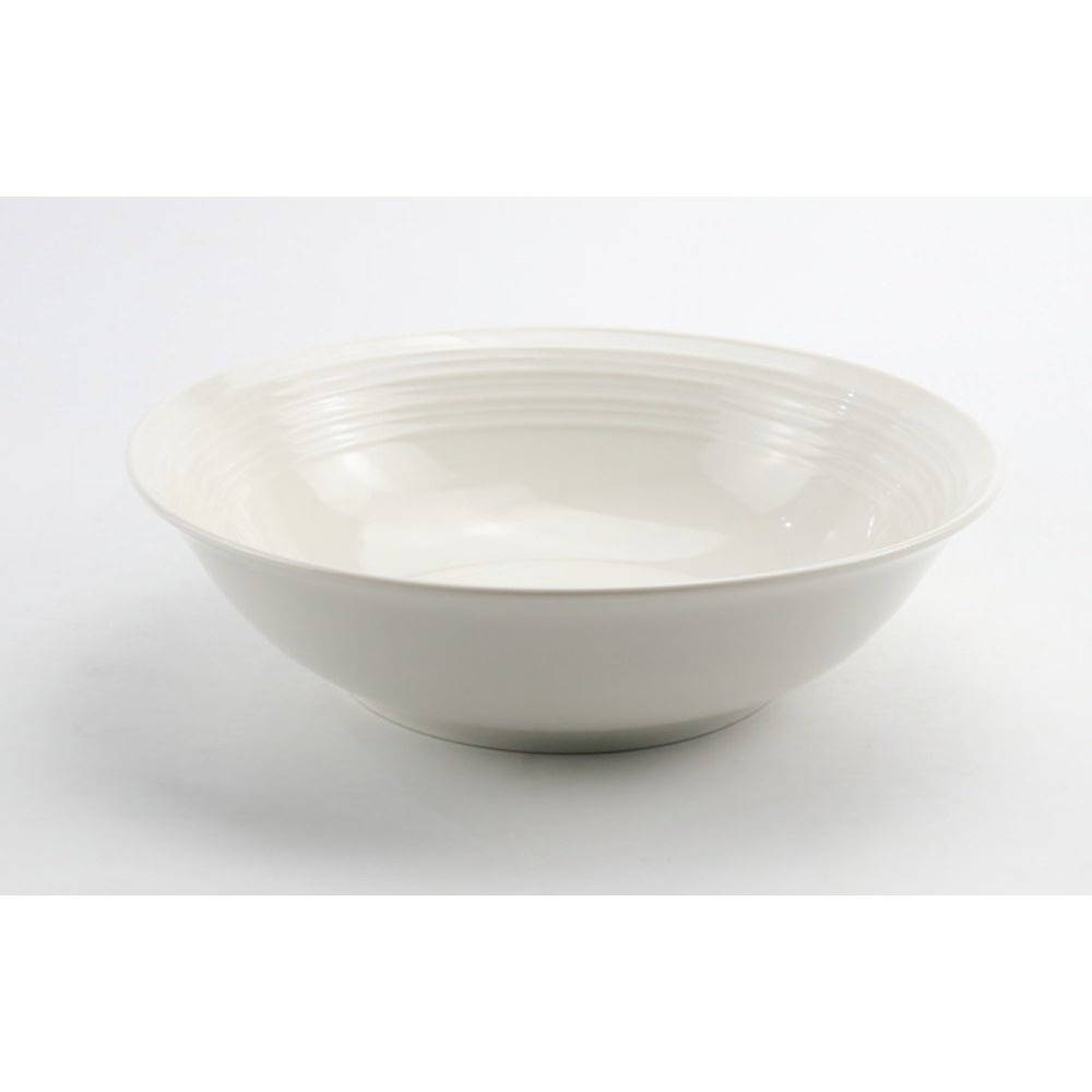 Saladeira branca PURE em porcelana 23cm