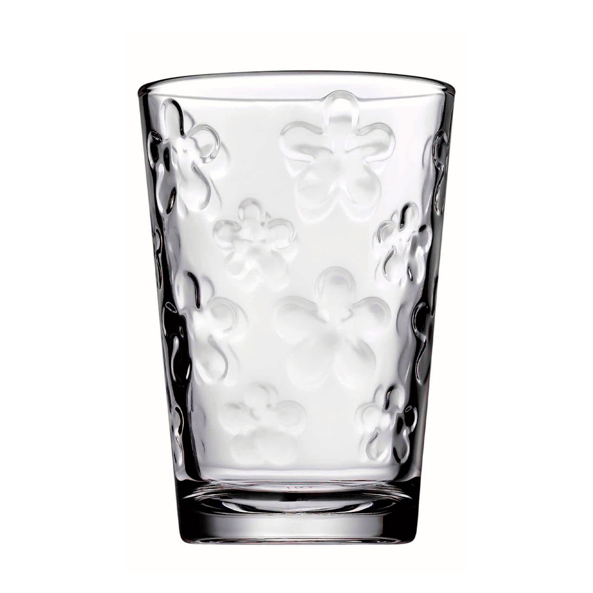 Conjunto de 6 copos de vidro DAISY 205ml