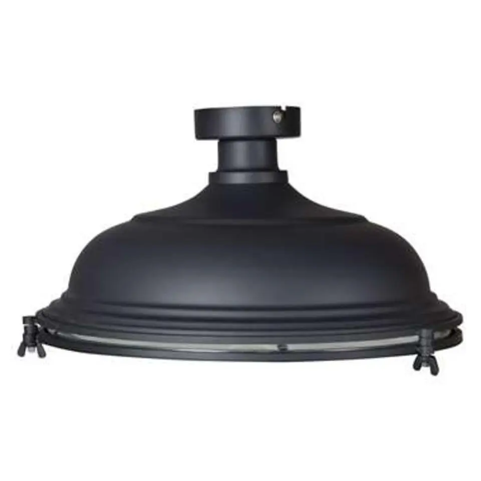 Urban Interiors Plafondlamp Bronx - &Oslash; 42 cm - zwart