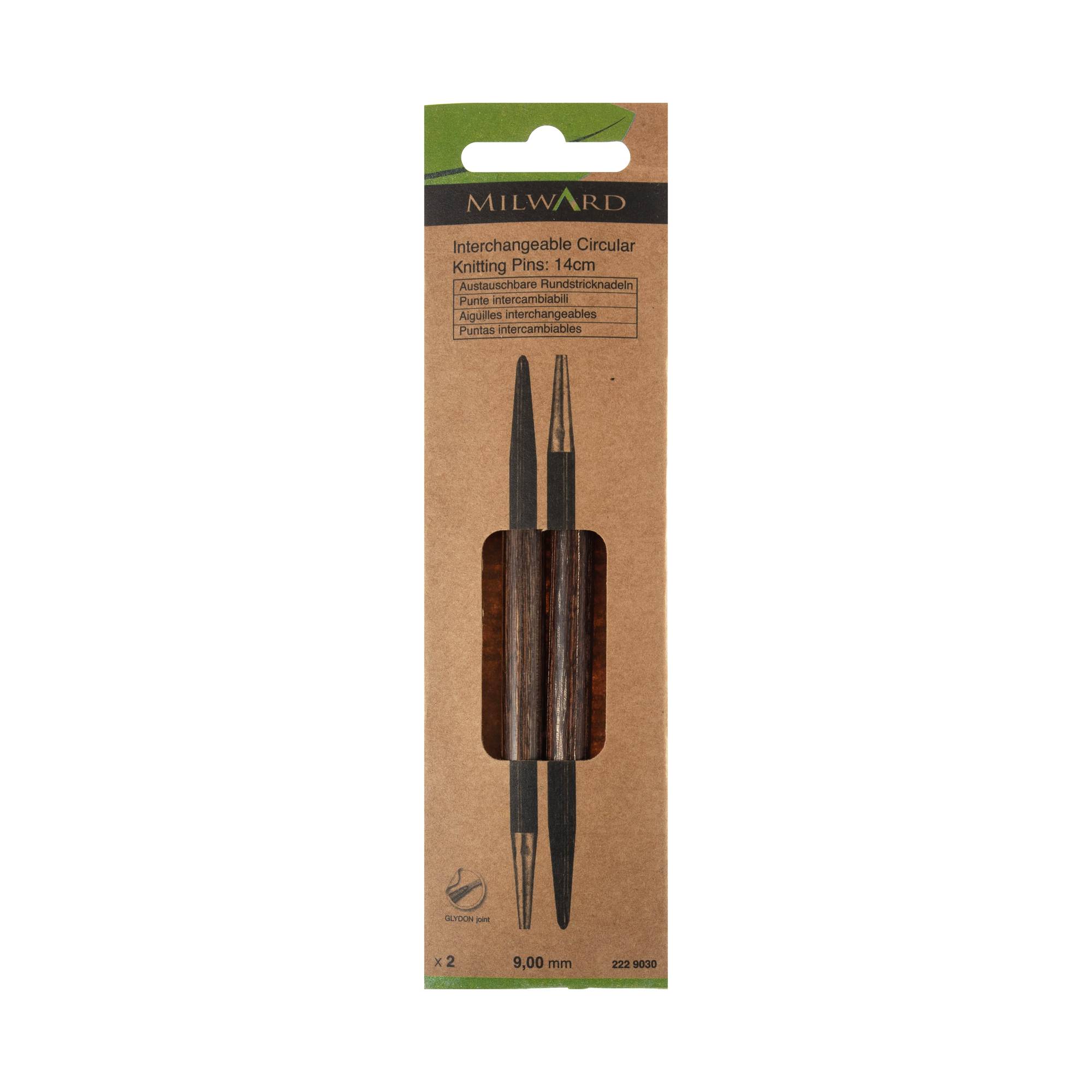 Milward 9mm Circular Interchangeable Knitting Needles