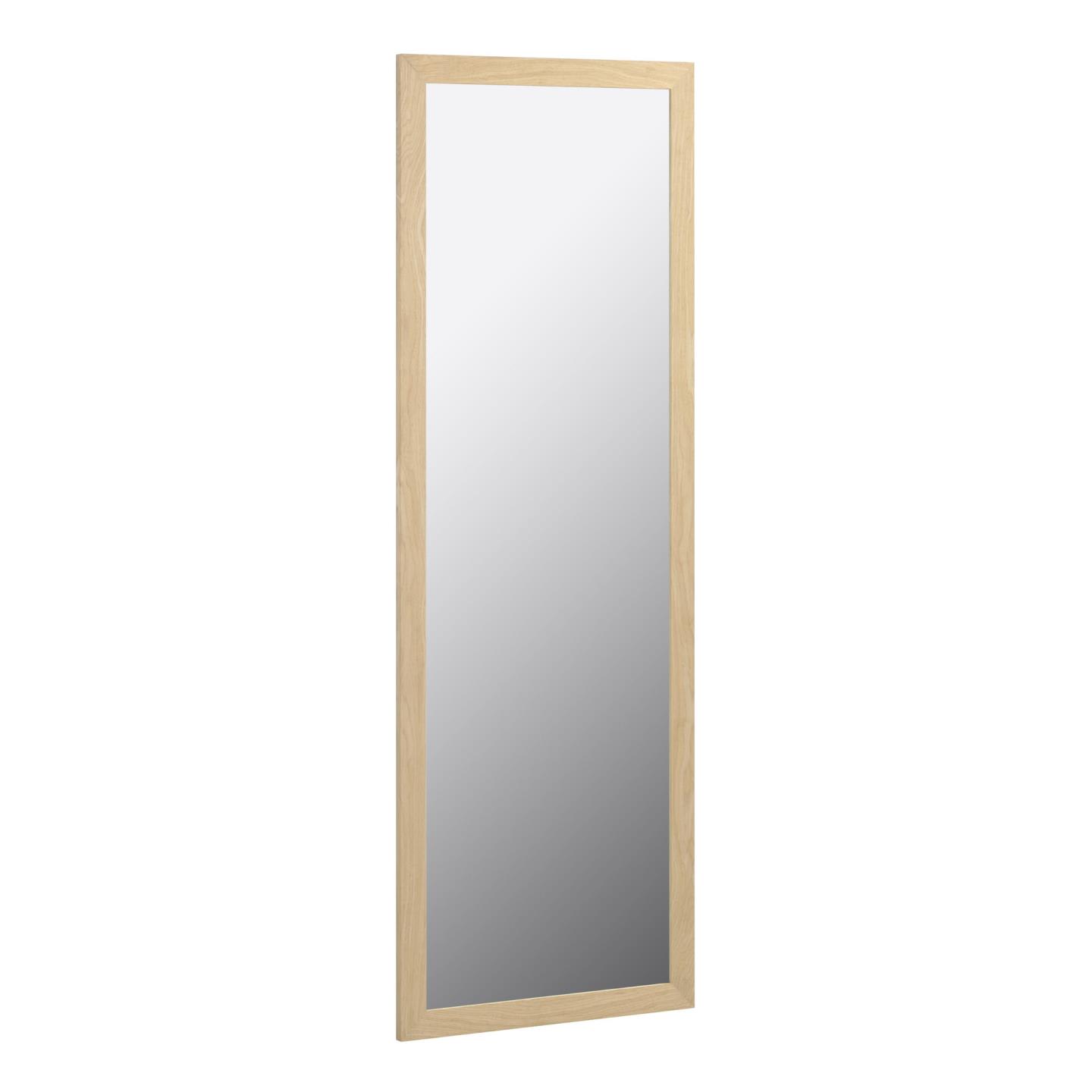 Kave Home - Wilany spiegel natuurlijke afwerking 52,5 x 152,5 cm