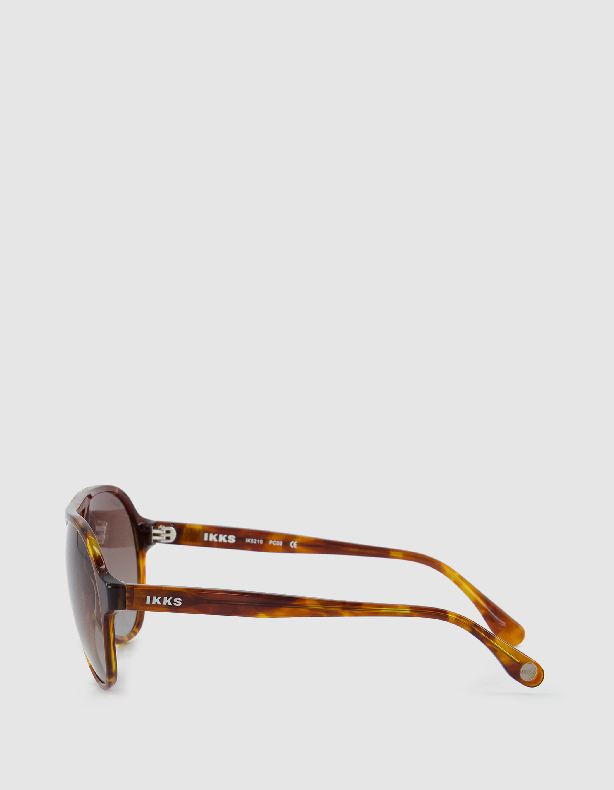 Lunettes solaires Dino aviateur marron Femme