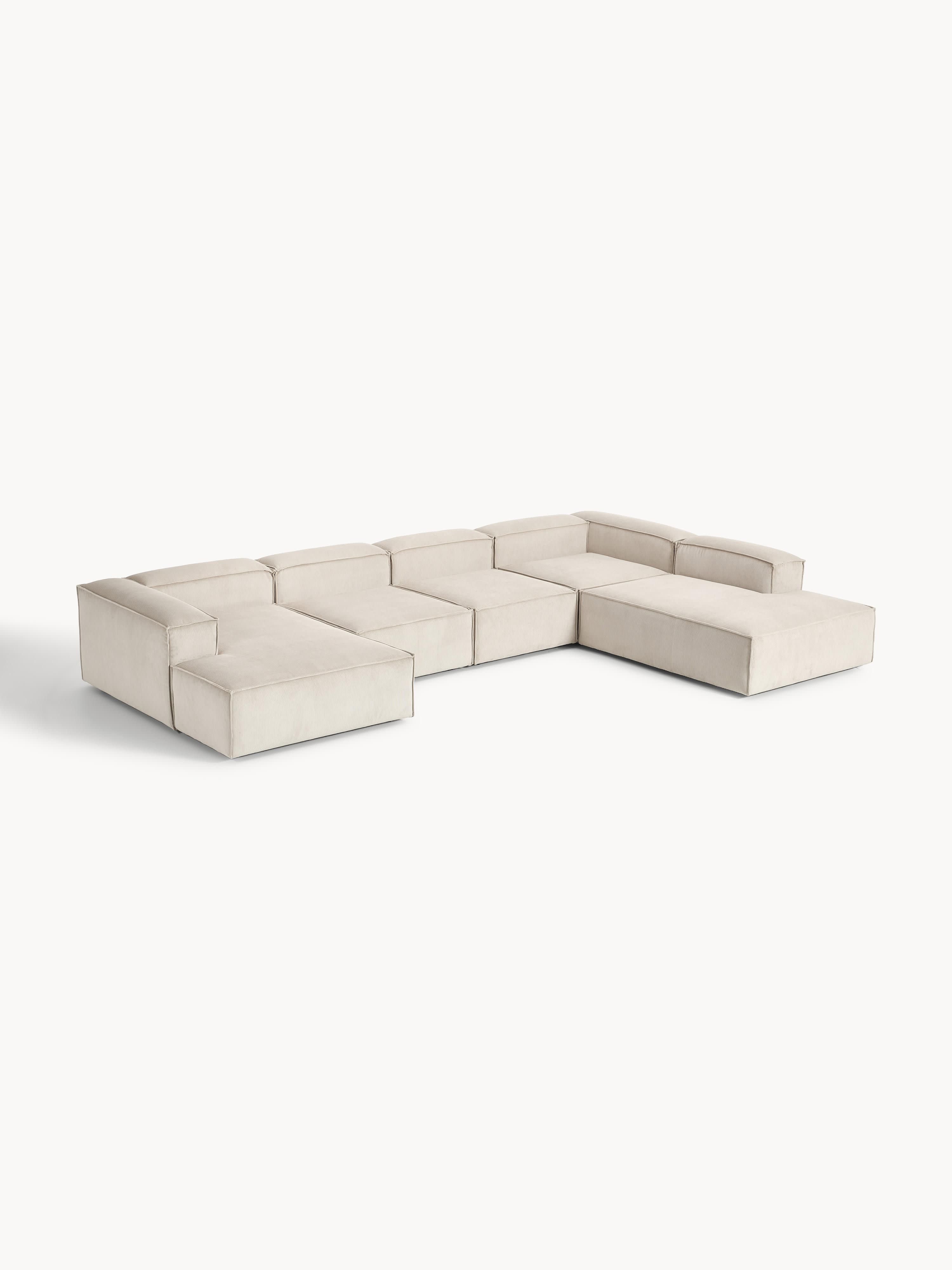 Modulares XL Sofa Lennon aus Cord