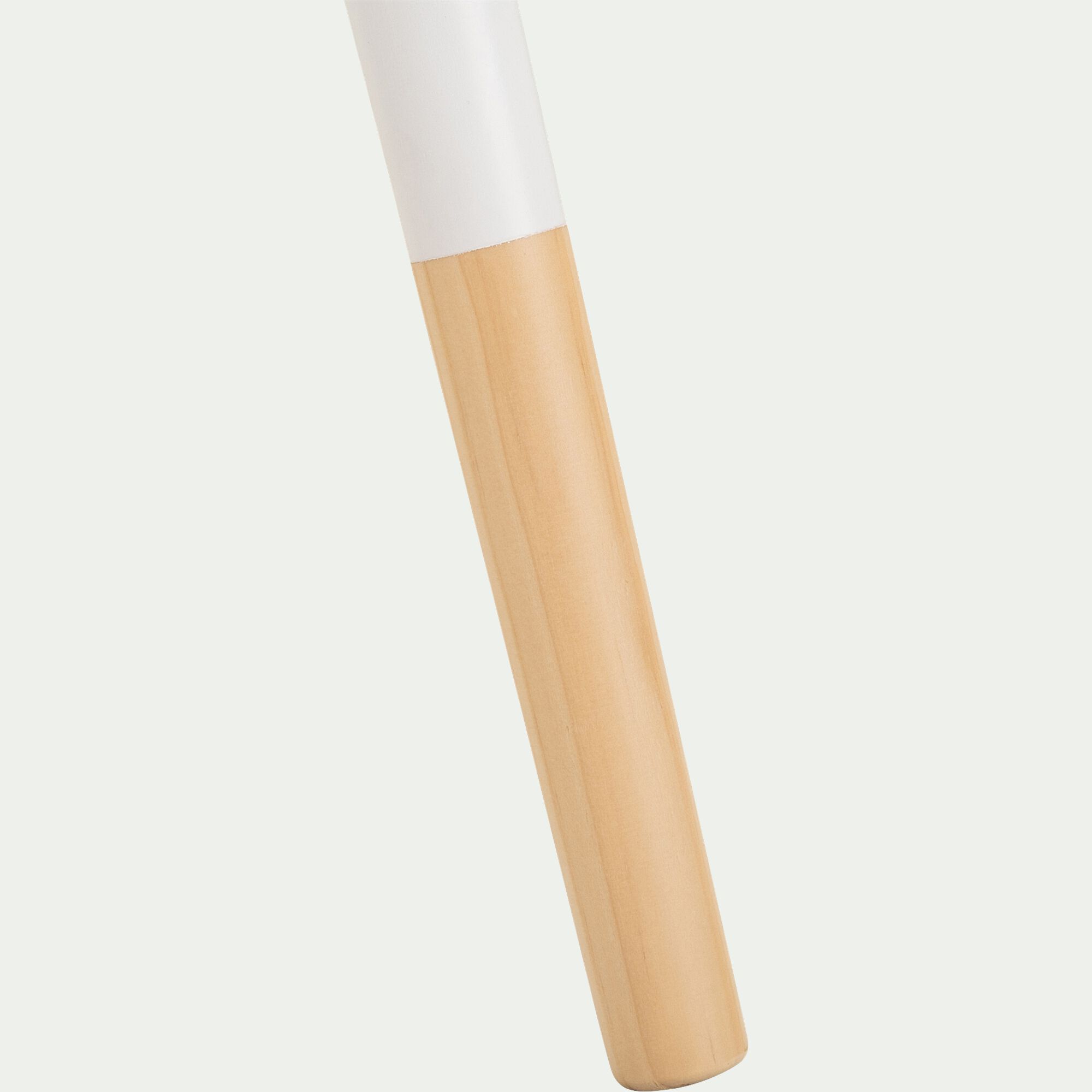 LOULOU - Table enfant en bois D60x47,7cm - blanc