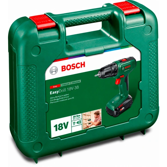 Akku-Bohrschrauber-Set »EasyDrill 18V-38«, inkl. 2,5 Ah Akku, Ladegerät   Koffer