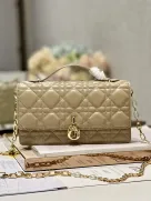 Dior Miss Mini Bag Apricot Cannage