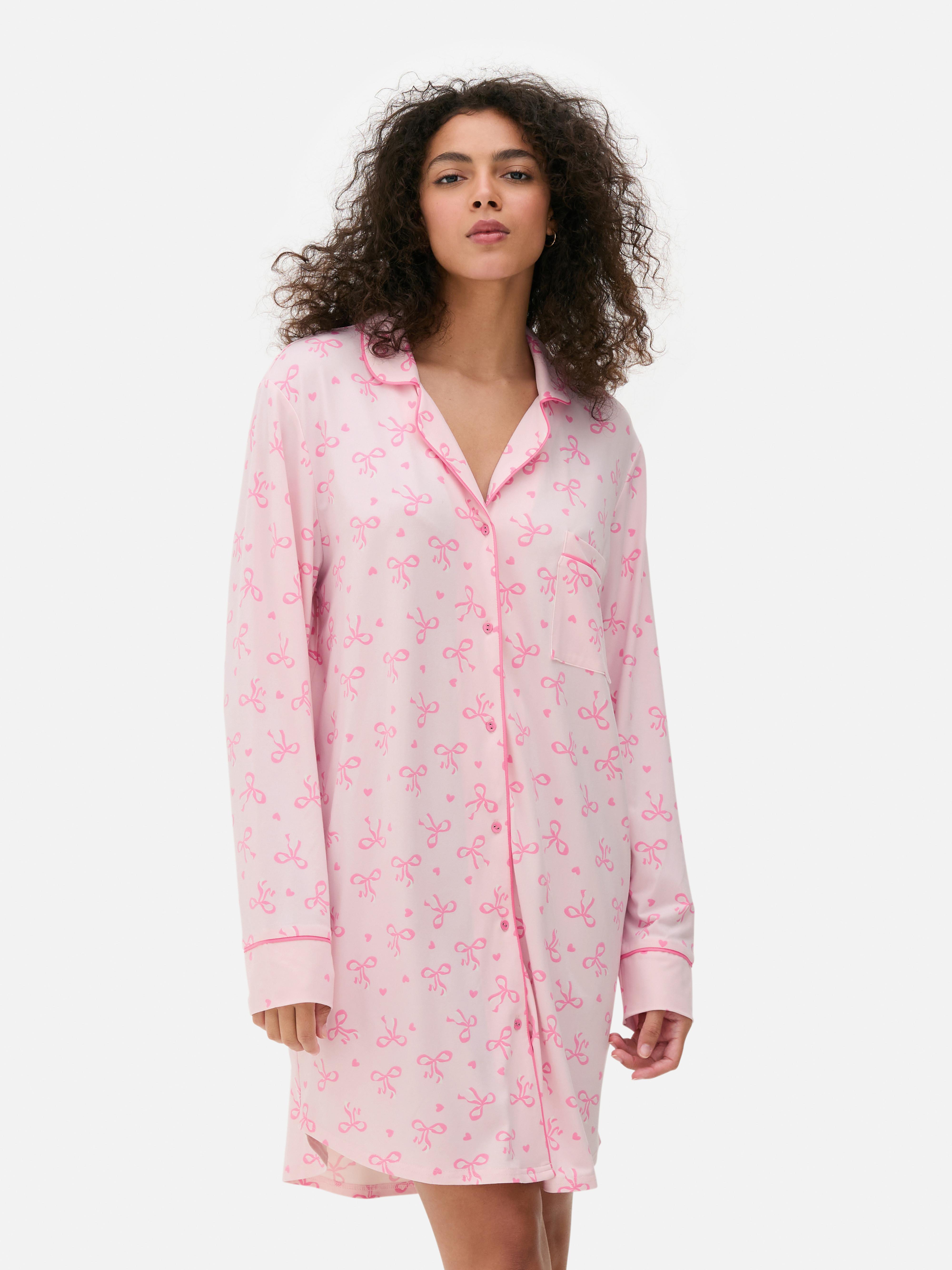 Relaxed Printed Nightshirt