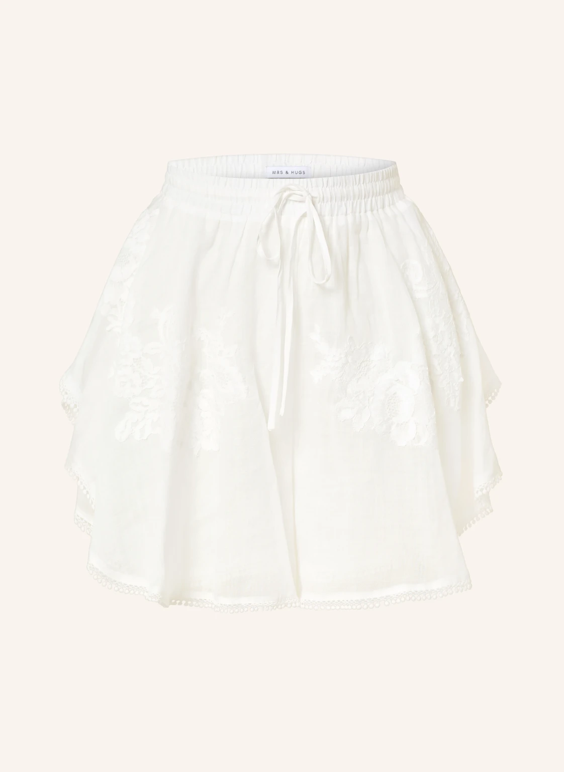 MRS & HUGS Shorts mit Spitze