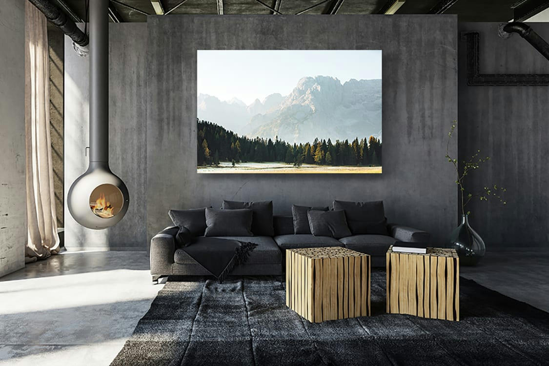 MONT SORAPIS - Photographie d'art d'Hugo Grandcolas 30x45 cm sur alu