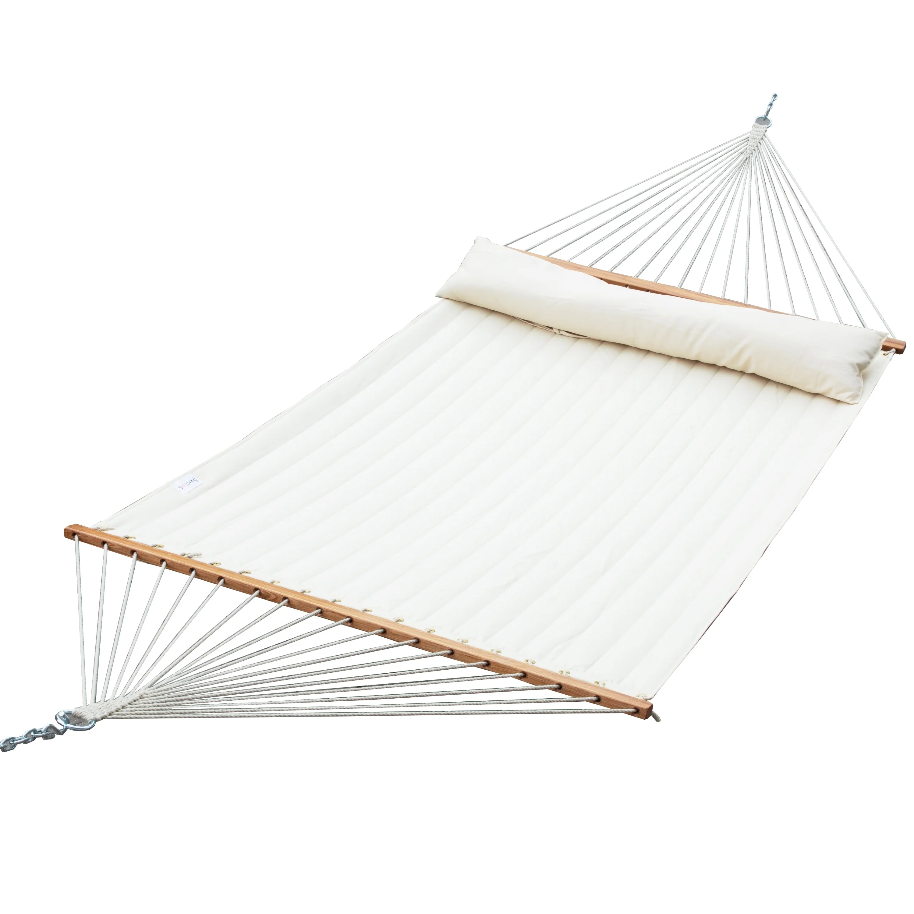 Ceara Patio Hammock Olefin Double Hammock Outdoor Patio Swing Chair - 2-Person