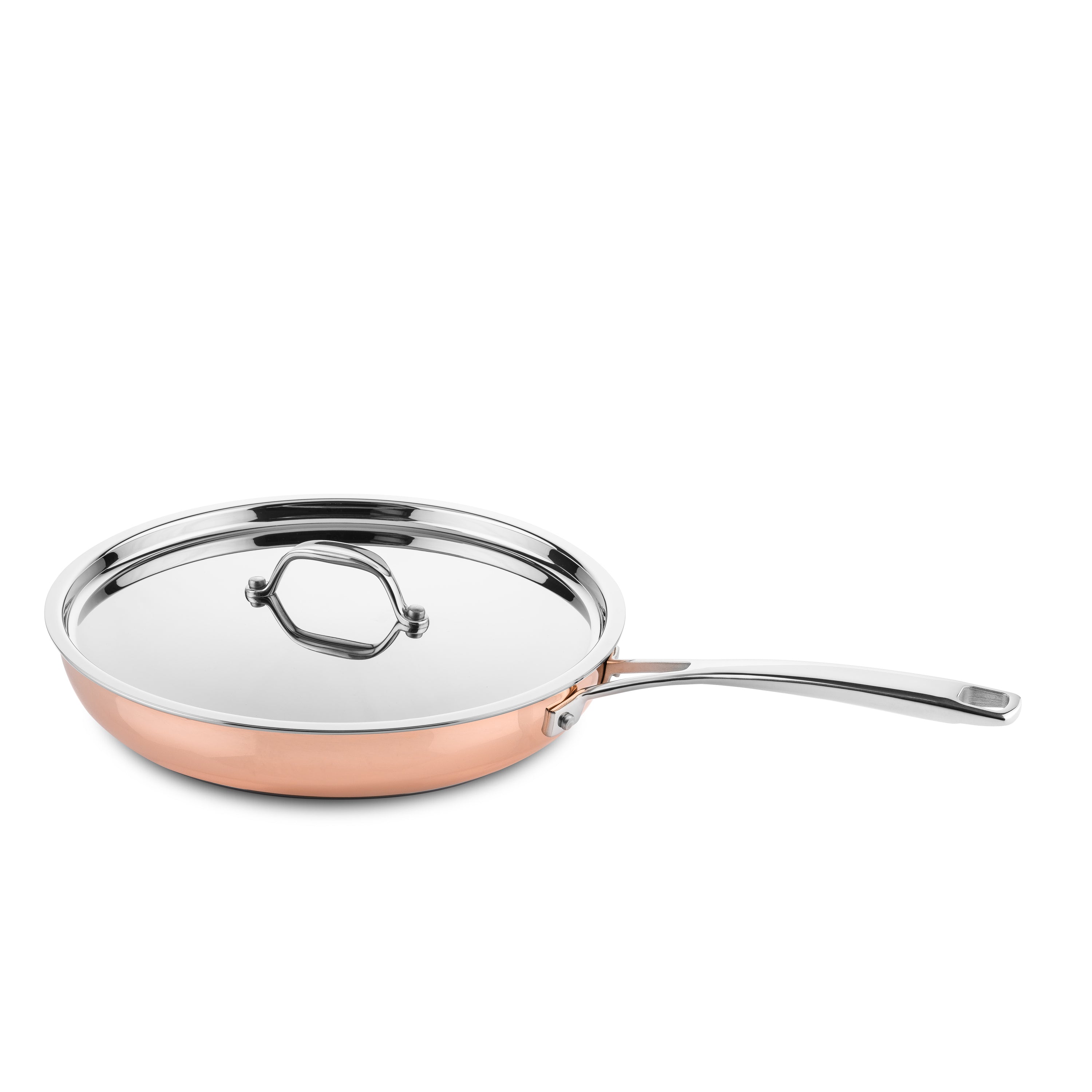 DUCQ koekenpan koper Ø26cm (ook inductie)