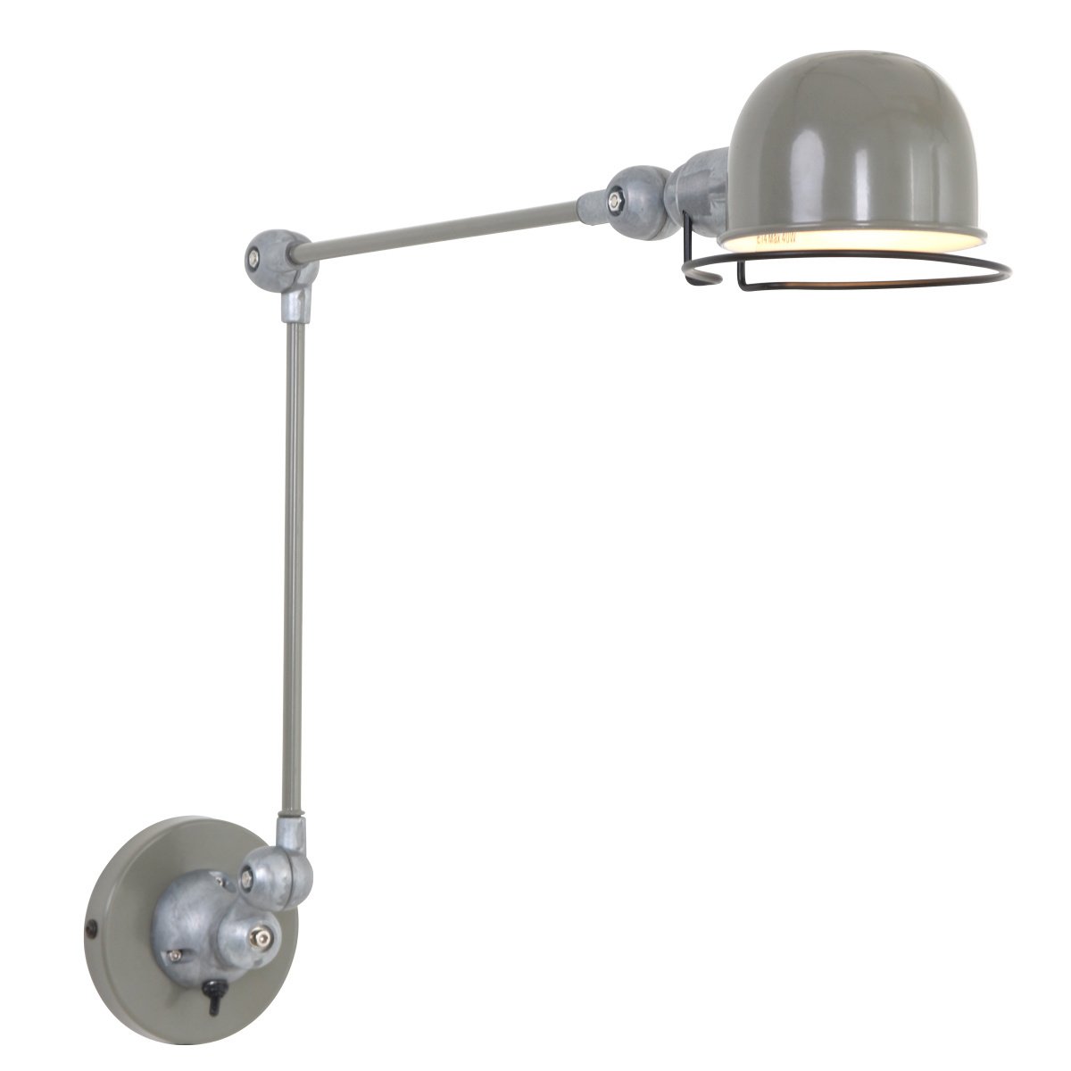Mexlite wandlamp davin - 1 lichts - 82x 82 cm - groen