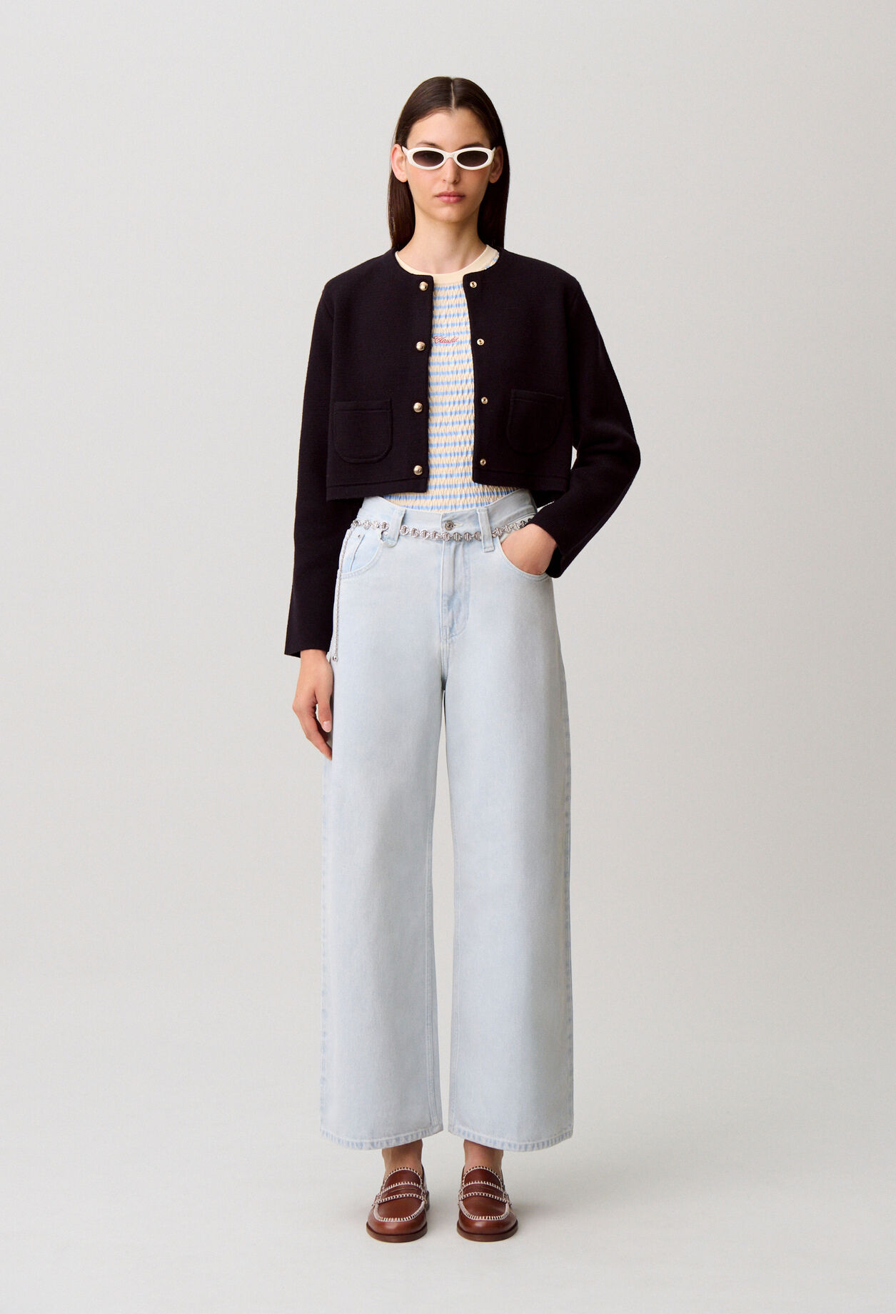 Jean denim délavé