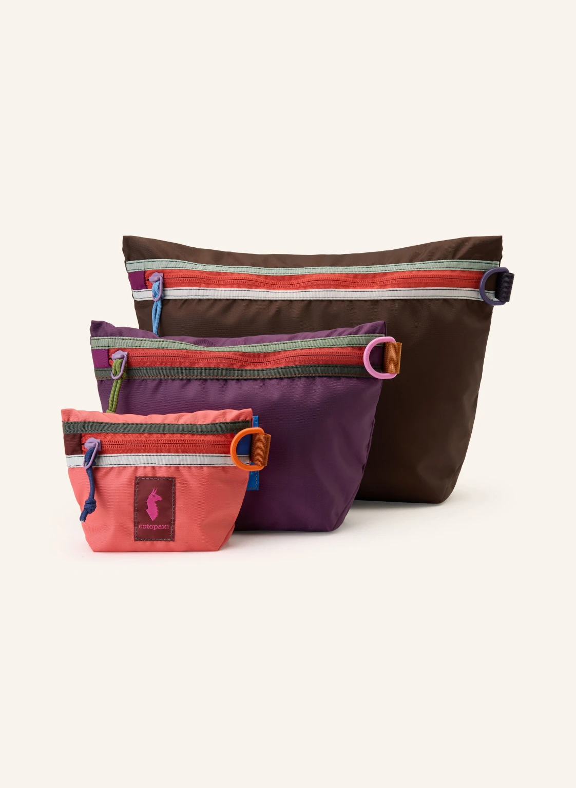 cotopaxi 3-er Pack Kosmetiktaschen