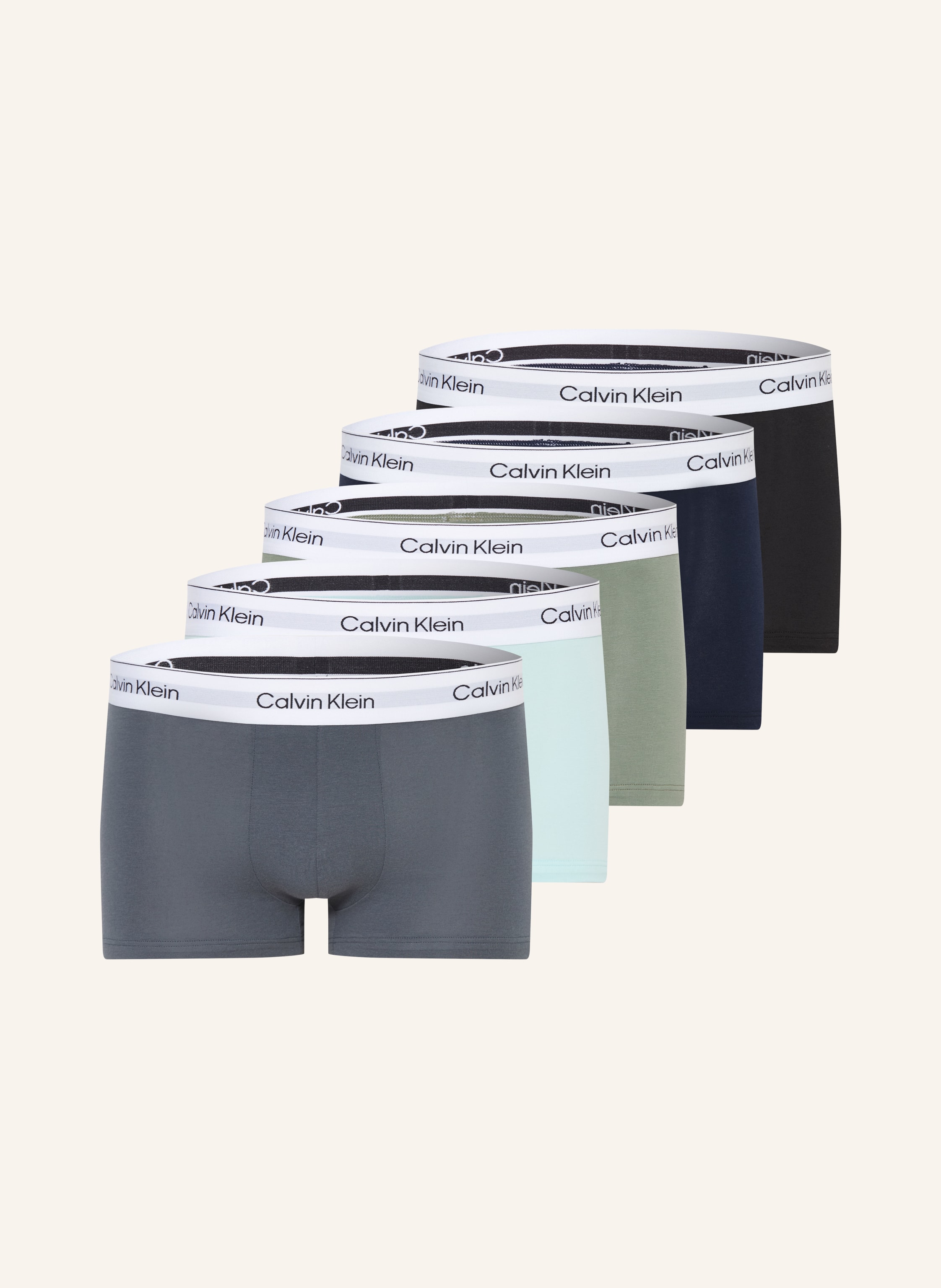 Calvin Klein 5er-Pack Boxershorts ICON COTTON STRETCH Low Rise