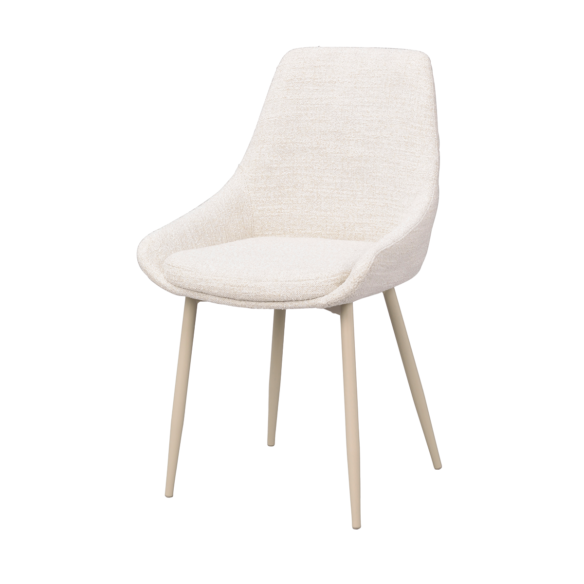 Rowico Home Sierra Eetkamerstoel Licht Beige - Beige Poten