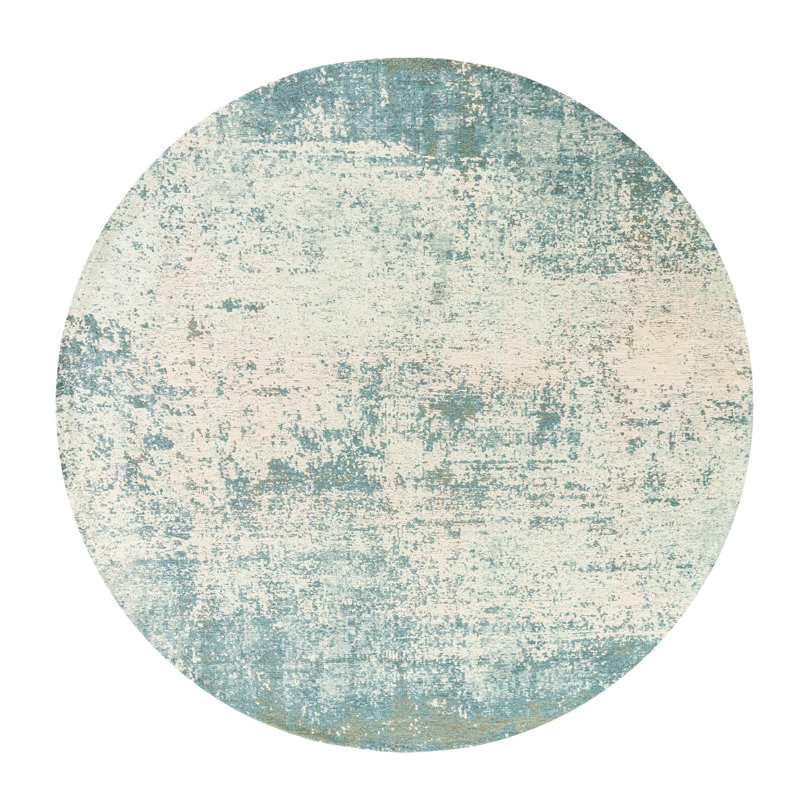 Ecorugs vloerkleed Neptune - blauw - 140x140cm