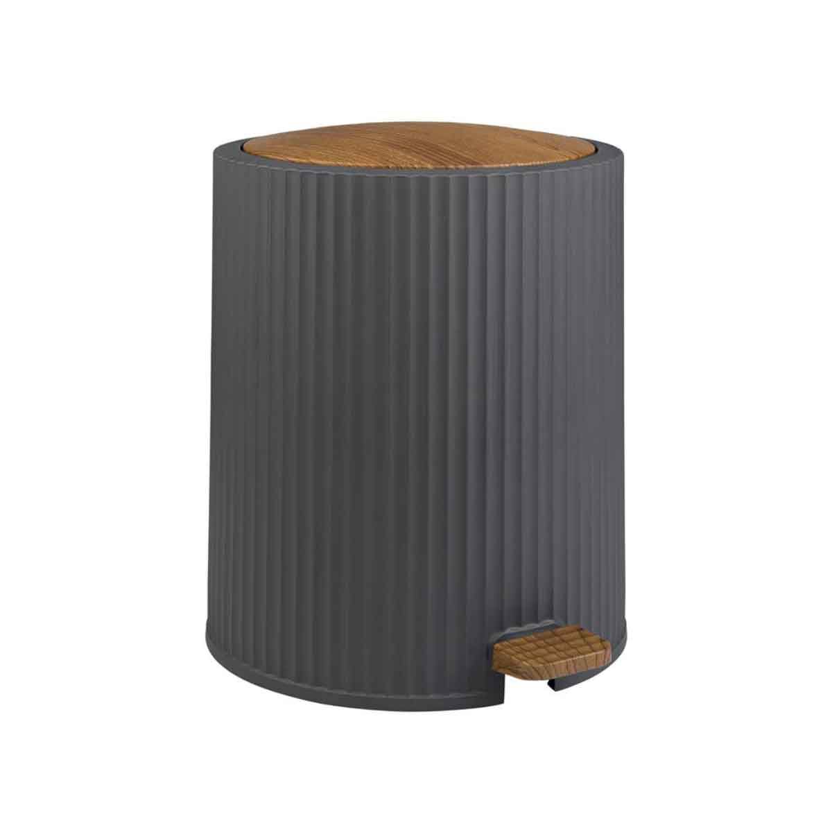 Balde wc COLISEUM cinza antracite