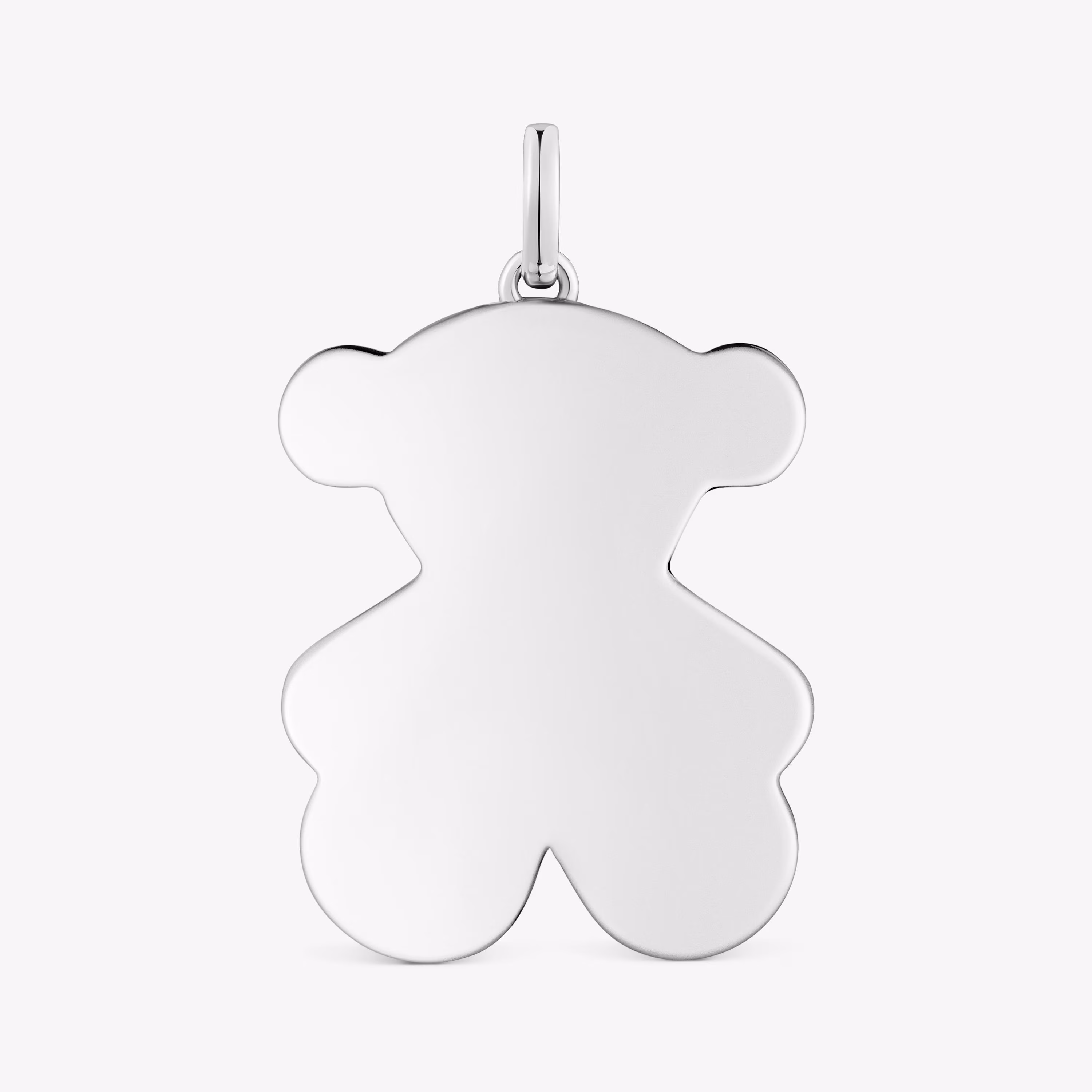 Colgante mediano oso de plata 29 mm Sweet Dolls