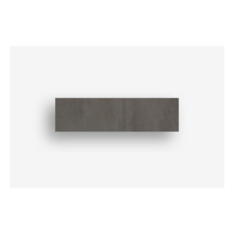 Bande de chant pour escalier ouvert stratifié Dark Grey Stone 2 pièces MAËSTRO STEPS