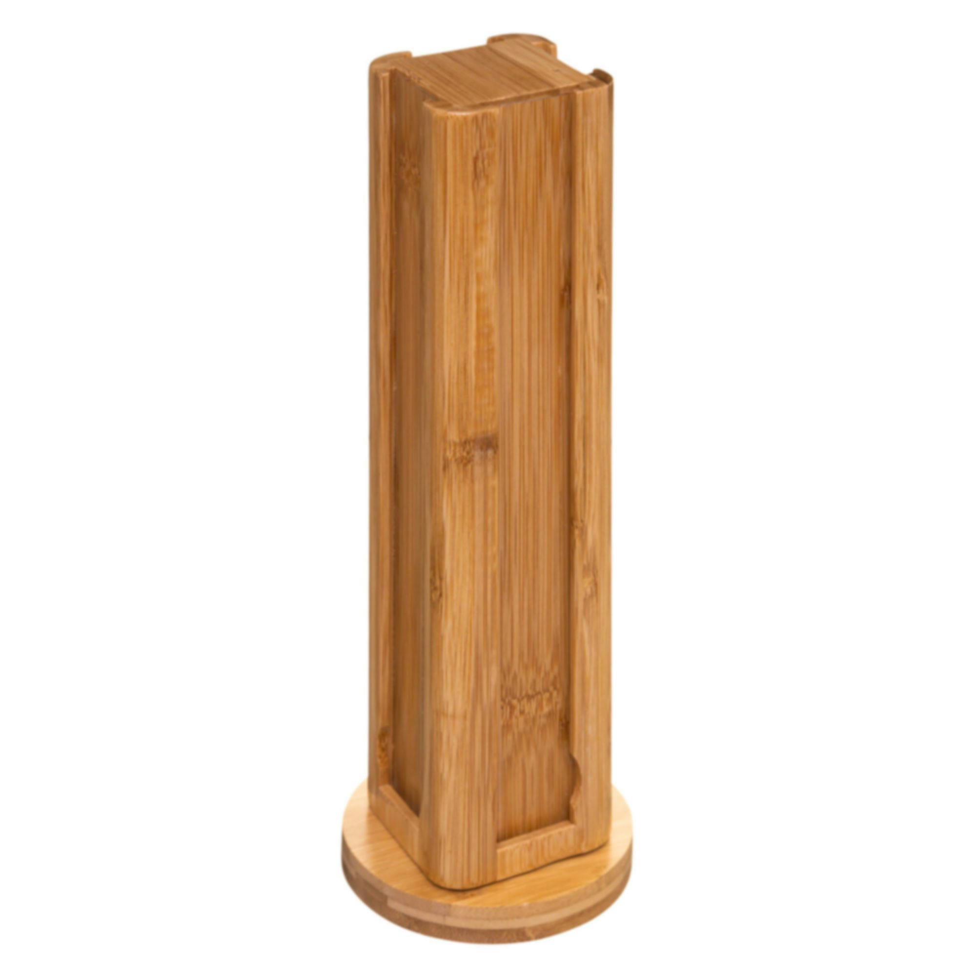 - Porte capsules rotatif en bambou - 32 Capsules
