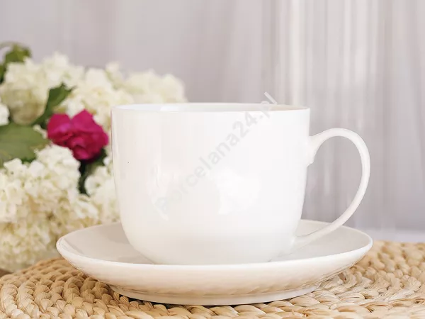 Filiżanka ze spodkiem 0,4 L / 16 cm BGtech - Jestem Mamą a jaka jest Twoja super moc? 30.DM.032