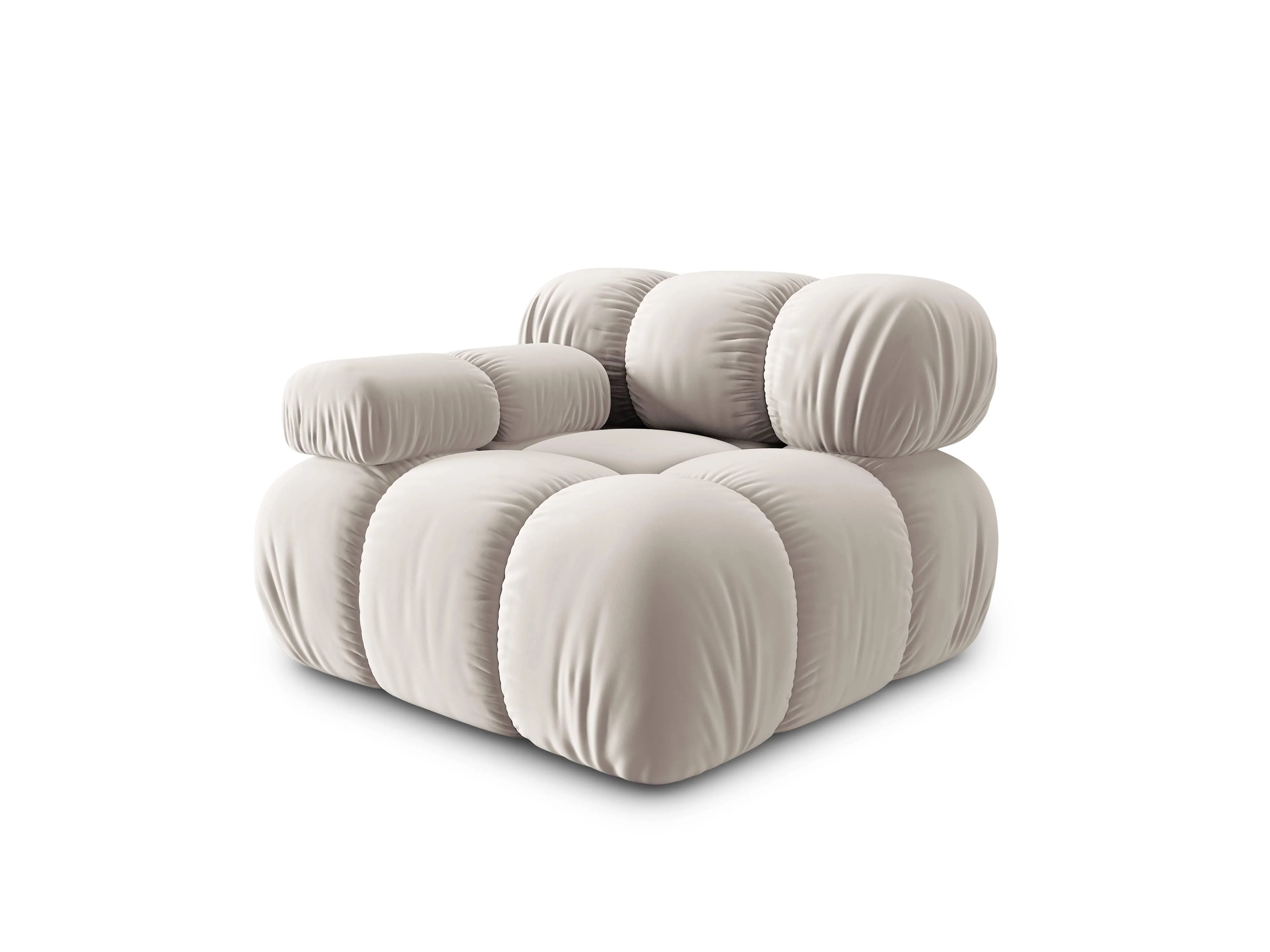 Modulair-hoekelement Tropea links velvet