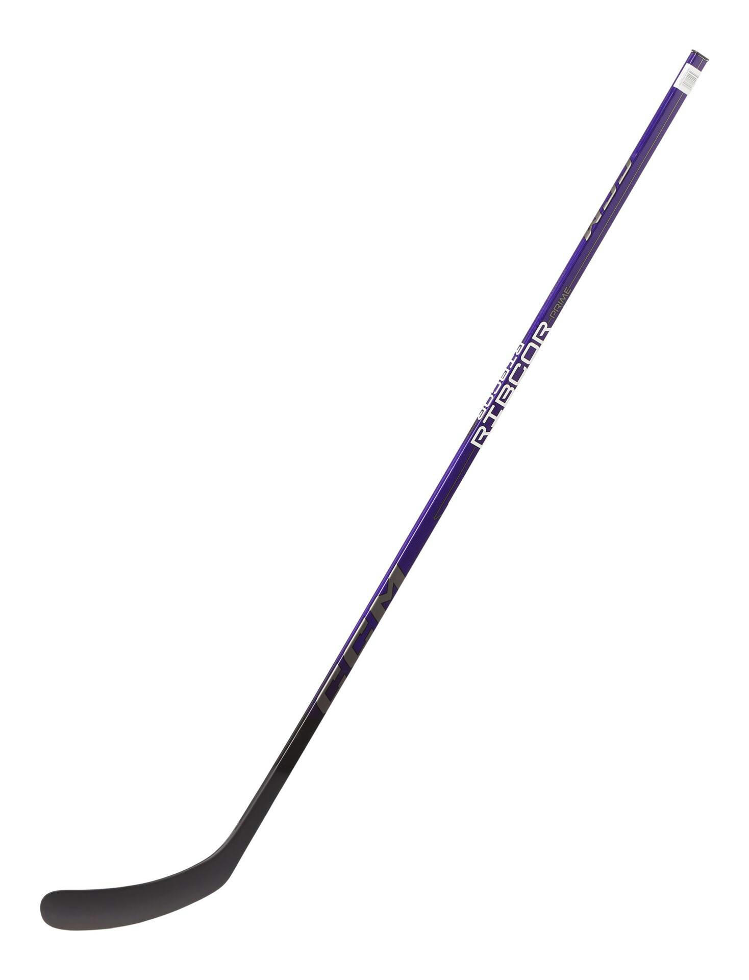 CCM Ribcor Prime Composite Hockey Stick, Intermediate, Purple/Black