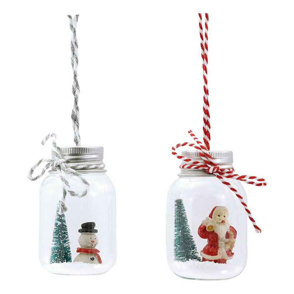 JULETREPYNT NISSE I GLASS