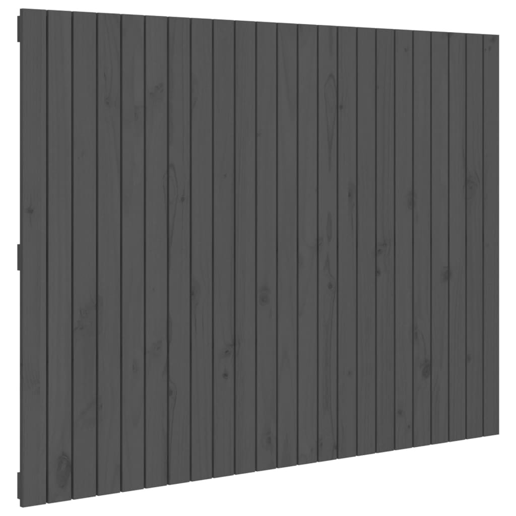 Wezgłowie łóżka Szary 146.5 x 110 cm Drewno vidaXL