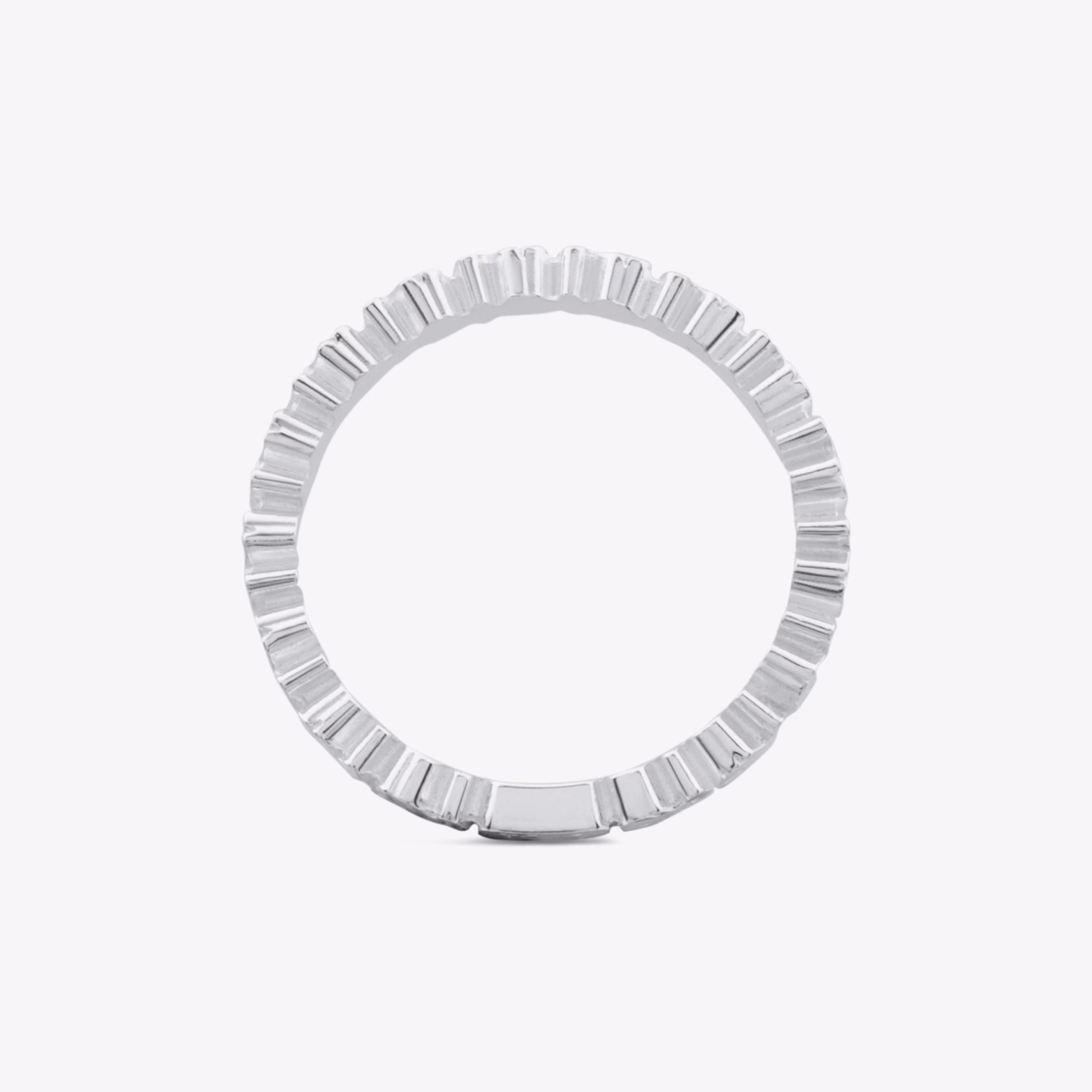Anillo de plata motivos oso Straight