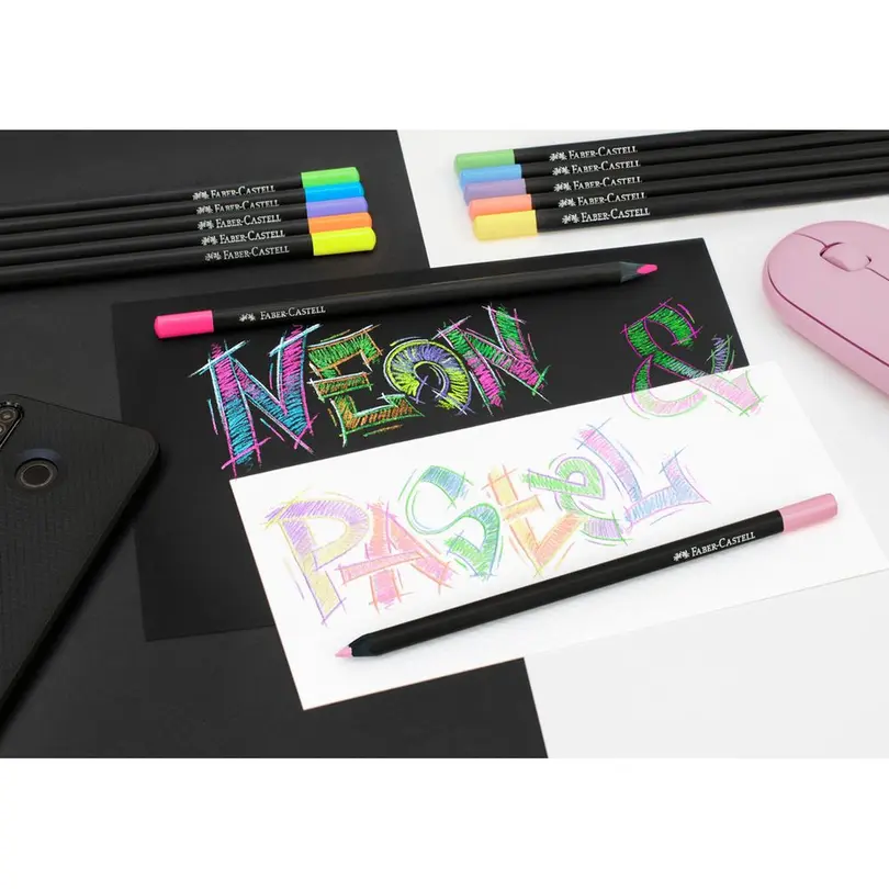 Farbstift-Set 12er-Set Black Edition