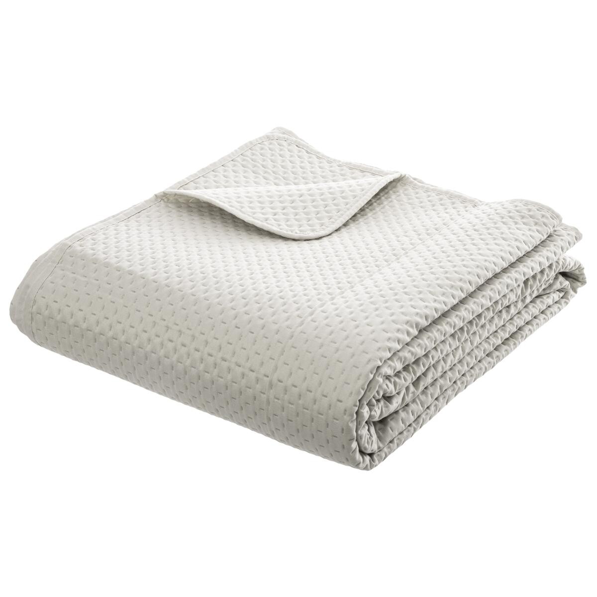 Bedspread, 2 pillowcases "Dolce" Ivory white, 260x240 cm