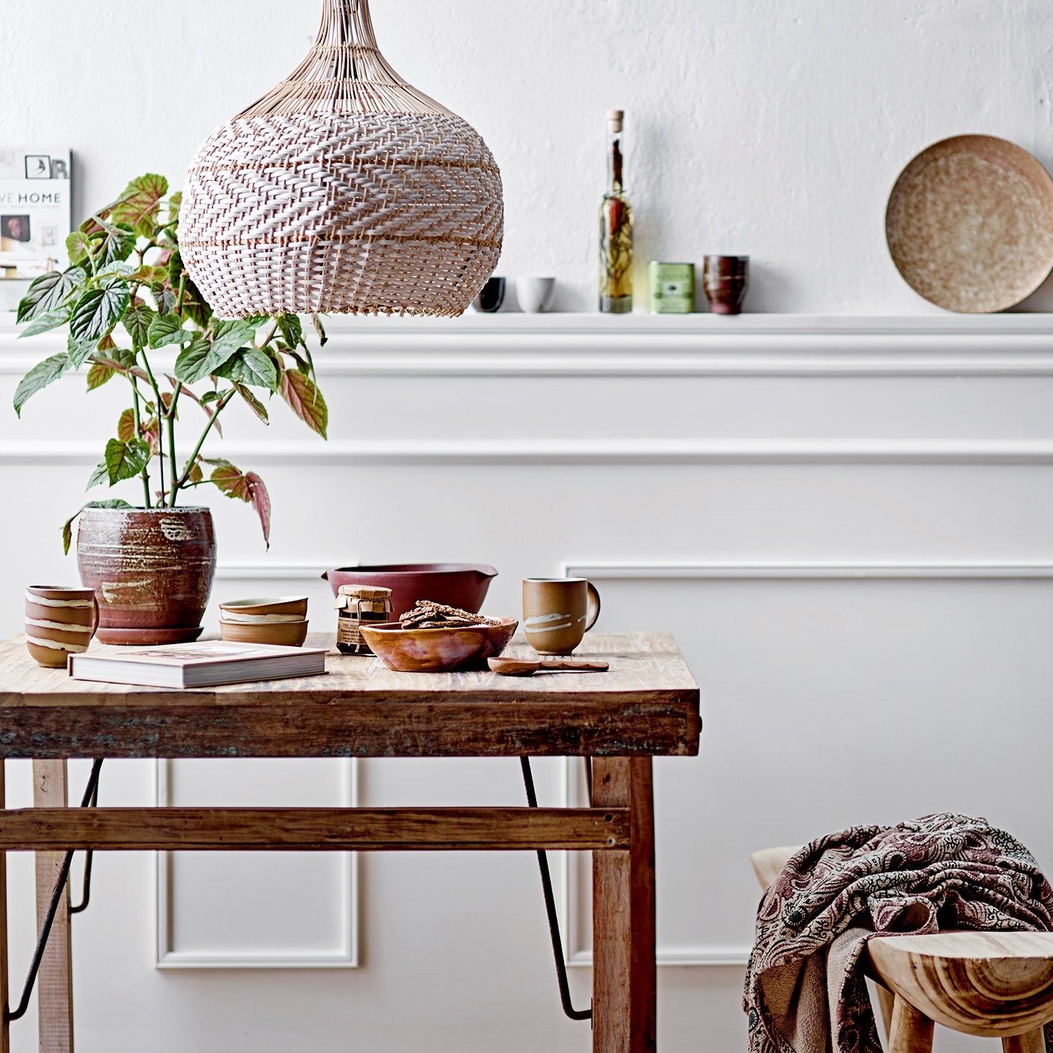 Bloomingville Christa Hanglamp - Naturel