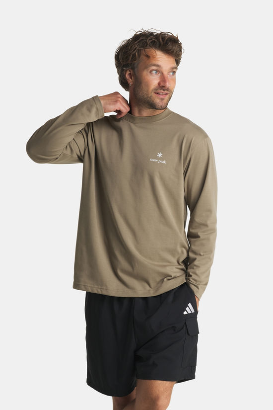Snow Peak New Standard Logo Longsleeve Shirt