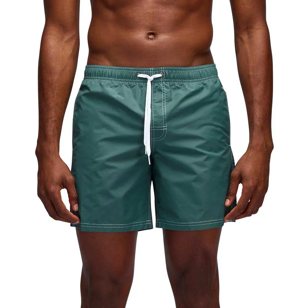 Sundek Elastic iconic taffeta swimming shorts