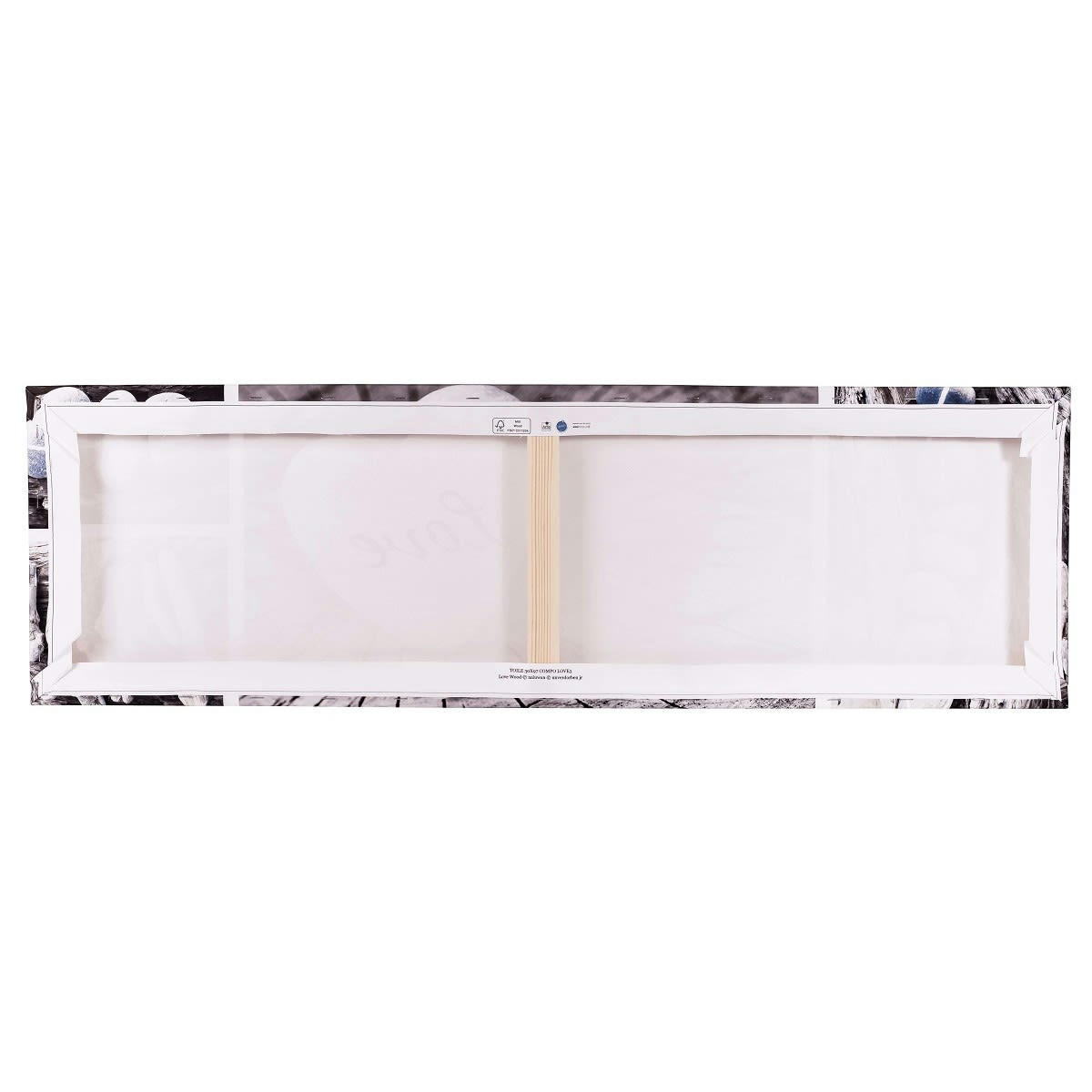 MER - Tableau sur toile front side 30x97 cm