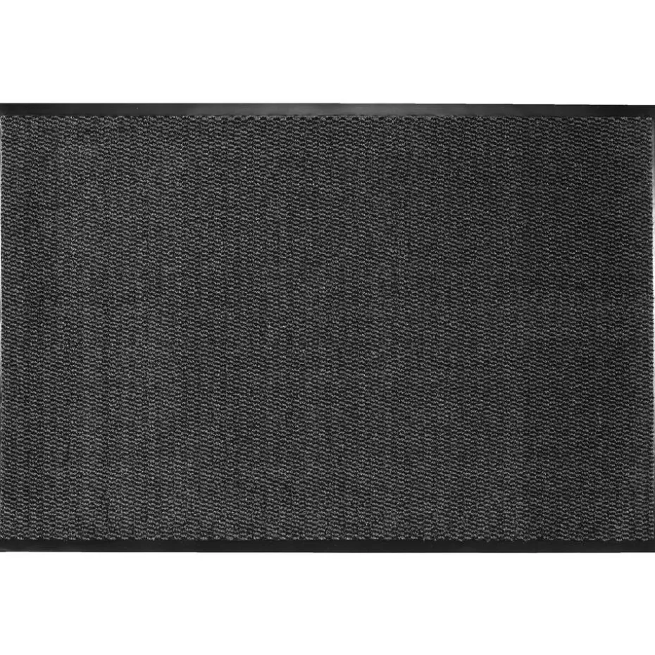 Kwantum Deurmatten | Deurmat Limpo Zwart 80×120 Cm 080X120CM